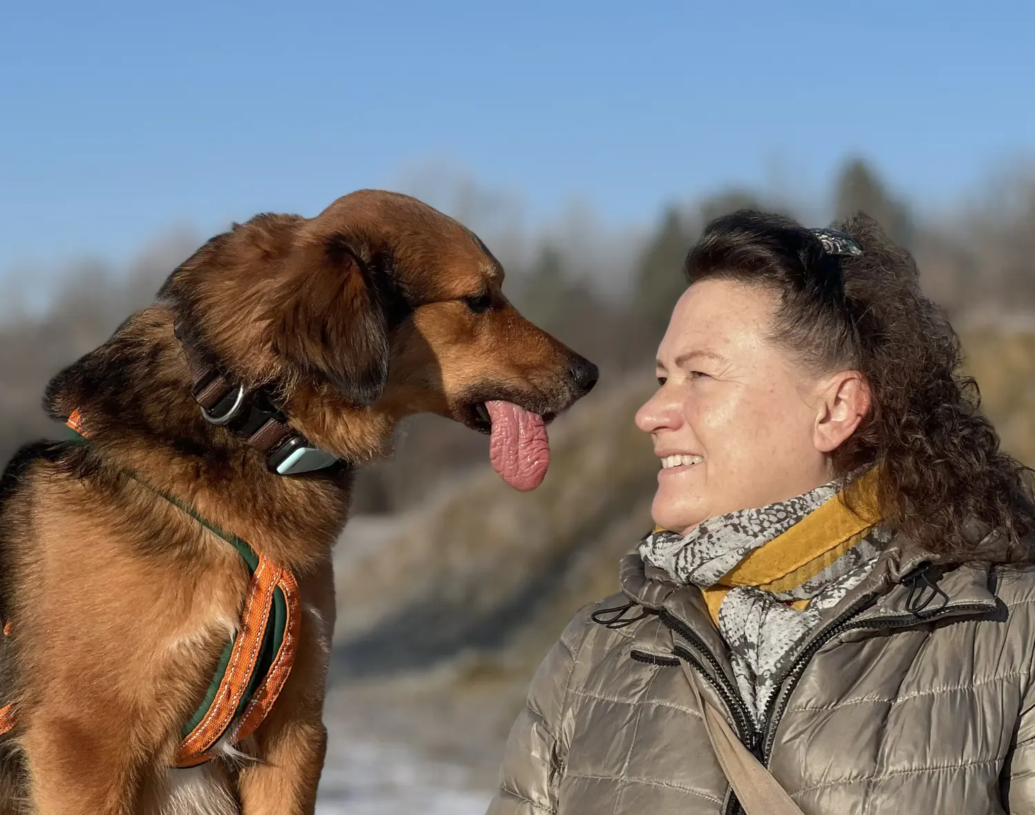Paulchens-Hundeschule / Hunde-und Tierfotografie - Hundetraining und Fotografie - Claudia Willing mit Hund